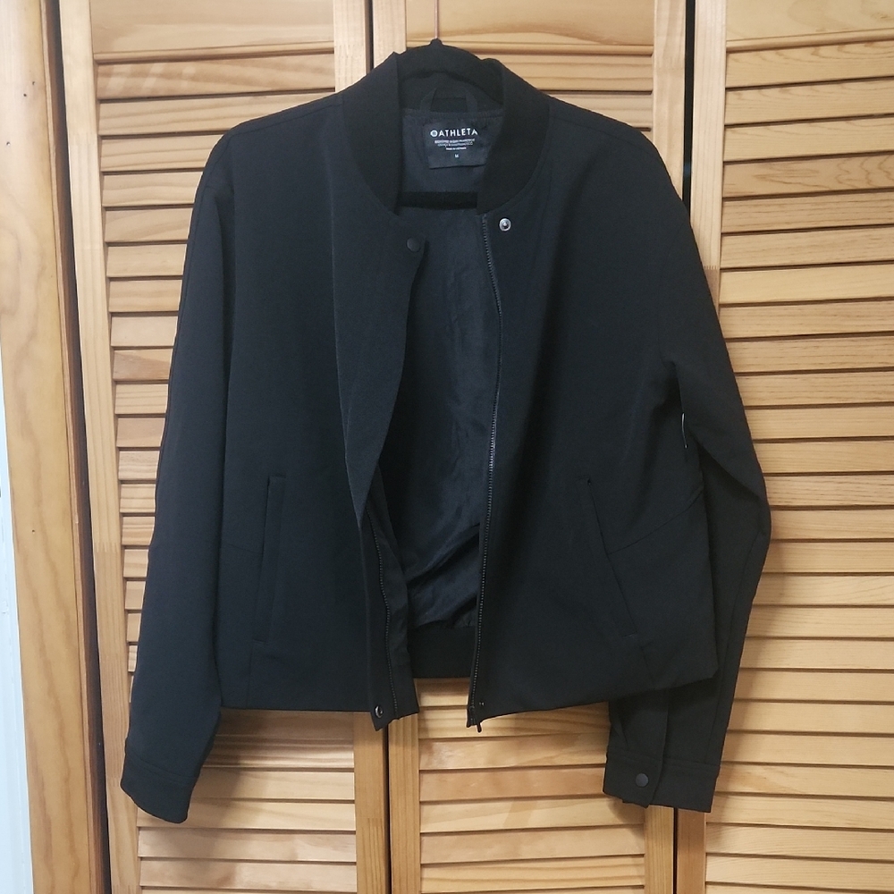 NWOT Athleta Endless Bomber Jacket